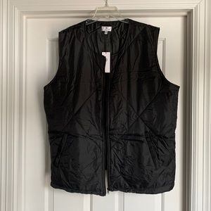 Socialite Black Puffer Vest